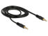 Delock Klinkenkabel 3.5 mm 3 Pin Stecker> 1 m schwarz - Cable - Audio/Multimedia