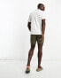 New Look short sleeve linen blend revere shirt in white