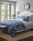 Branch Toile Cotton Reversible 7 Piece Duvet Cover Set, King