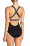 Фото #2 товара Nike Women's Cross-Back One-Piece Swimsuit Sz. Small (Light Blue Fury) 148678