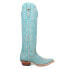 Фото #1 товара Dan Post Boots Celeste Embroidered Snip Toe Cowboy Womens Blue Casual Boots DP5