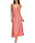 Фото #1 товара Ted Baker Cowl Back Midi Dress Women's Pink 1