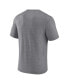 Men's Heathered Gray Cleveland Browns End Around Tri-Blend T-shirt