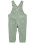 Фото #7 товара Baby Floral Lined Lightweight Canvas Overalls 3M