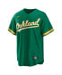 Men's Ryan Noda Kelly Green Oakland Athletics Alternate Replica Jersey