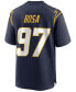 Фото #2 товара Men's Joey Bosa Navy Los Angeles Chargers Alternate Game Jersey