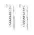 Fashion steel earrings 2 in 1 TJE0196-919