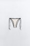 Фото #11 товара Трусики бикини с контрастными деталями ZARA
