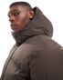 Фото #3 товара Jack & Jones short puffer jacket in brown