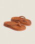 Фото #2 товара Leather sandals with braided strap