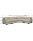 Фото #4 товара Rhyder 5-Pc. Fabric Sectional Sofa with Apartment Sofa, Created for Macy's