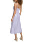 ფოტო #2 პროდუქტის Women's Liquid-Knit V-Neck Midi Slip Dress