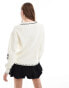 Фото #4 товара Never Fully Dressed Mystical tattoo knit cardigan in cream