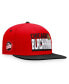 Фото #5 товара Men's Red, Black Chicago Blackhawks Heritage Retro Two-Tone Snapback Hat