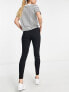 ASOS DESIGN Tall high waist trousers skinny fit in black