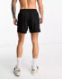 Pull&Bear Basic swim shorts in black