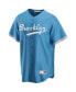 Фото #3 товара Men's Jackie Robinson Light Blue Brooklyn Dodgers Alternate Cooperstown Collection Player Jersey