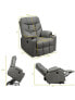 Фото #2 товара Кресло с массажем Slickblue электрическое Power Lift Recliner-Light Grey