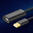 Фото #2 товара Aktywny przedłużacz kabla przewodu USB-A 2.0 480Mb/s 25m czarny