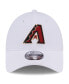 Фото #3 товара Men's White Arizona Diamondbacks League II 9FORTY Adjustable Hat