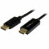 Фото #1 товара Адаптер для DisplayPort на HDMI Startech DP2HDMM3MB 4K Ultra HD 3 m Чёрный
