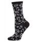 Фото #1 товара Leopard Animal Print Cashmere Women's Crew Socks