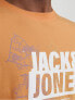 Фото #4 товара Футболка Jack & Jones JCOMAP Regular Fit Tangerine