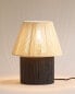 Table lamp with cord shade x collagerie