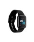 ფოტო #7 პროდუქტის Air 3 Unisex Heart Rate Black Strap Smart Watch 40mm