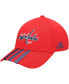 Фото #2 товара Men's Red Washington Capitals Locker Room Three Stripe Adjustable Hat
