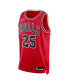 Фото #4 товара Футболка мужская Nike Dalen Terry Red Chicago Bulls 2022 NBA Draft First Round Pick Swingman - Icon Edition