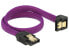 Delock 83695 - 0.3 m - SATA III - Male/Male - Purple - Straight - Down