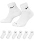 ფოტო #3 პროდუქტის Unisex 6-Pk. Dri-FIT Quarter Socks