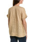 Фото #2 товара Топ Lafayette 148 New York Pintuck Linen Blouse