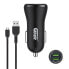 Фото #1 товара GOMS GOCH2703 Car Charger With Type-C Cable 2.4A