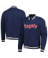 Men's Navy Los Angeles Angels Pack Pro Camden Full-Zip Track Jacket