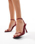 Фото #4 товара Simmi London Damira strappy barely there sandal in red