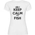 Фото #1 товара KRUSKIS Keep Calm And Fish short sleeve T-shirt