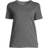 Фото #6 товара Women's Relaxed Supima Cotton Short Sleeve Crewneck T-Shirt