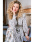 Фото #5 товара Women's Floral Long Sleeve Maxi Dress