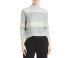 Фото #1 товара Fabiana Filippi 289219 Women's Striped Sequined Turtleneck Sweater Size XS