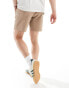 Фото #2 товара ASOS DESIGN slim chino shorts in stone