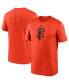 Фото #1 товара Men's Orange San Francisco Giants Big and Tall Logo Legend Performance T-shirt