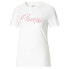 Фото #3 товара Puma Live In Graphic Crew Neck Short Sleeve T-Shirt Womens White Casual Tops 678