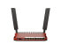 Фото #2 товара MikroTik L009UiGS-2HaxD-IN - Wi-Fi 6 (802.11ax) - Single-band (2.4 GHz) - Ethernet LAN - Red - Tabletop router