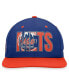Фото #3 товара Men's Royal New York Mets Cooperstown Collection Pro Snapback Hat