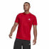 Фото #7 товара Футболка с коротким рукавом мужская Aeroready Designed To Move Adidas Designed To Move Красный