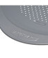 GoldenBake Nonstick Perforated Pizza Pan, 15.5-Inch, Light Gray