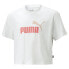 PUMA Logo Cropped short sleeve T-shirt