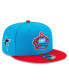 Big Boys Blue, Red Miami Marlins 2021 City Connect 9FIFTY Snapback Adjustable Hat